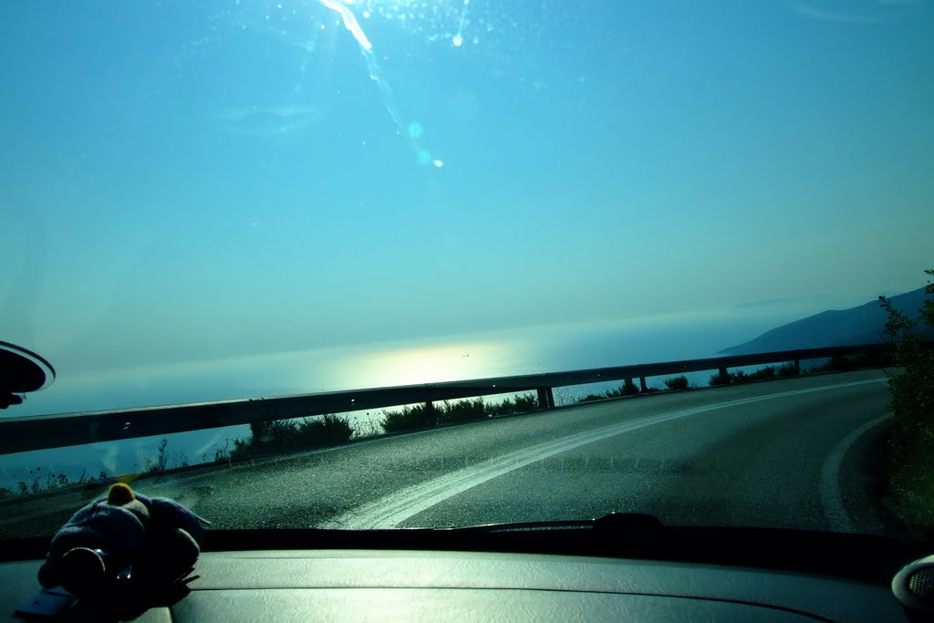 Greece, Pelion road by Krisztian Gombos