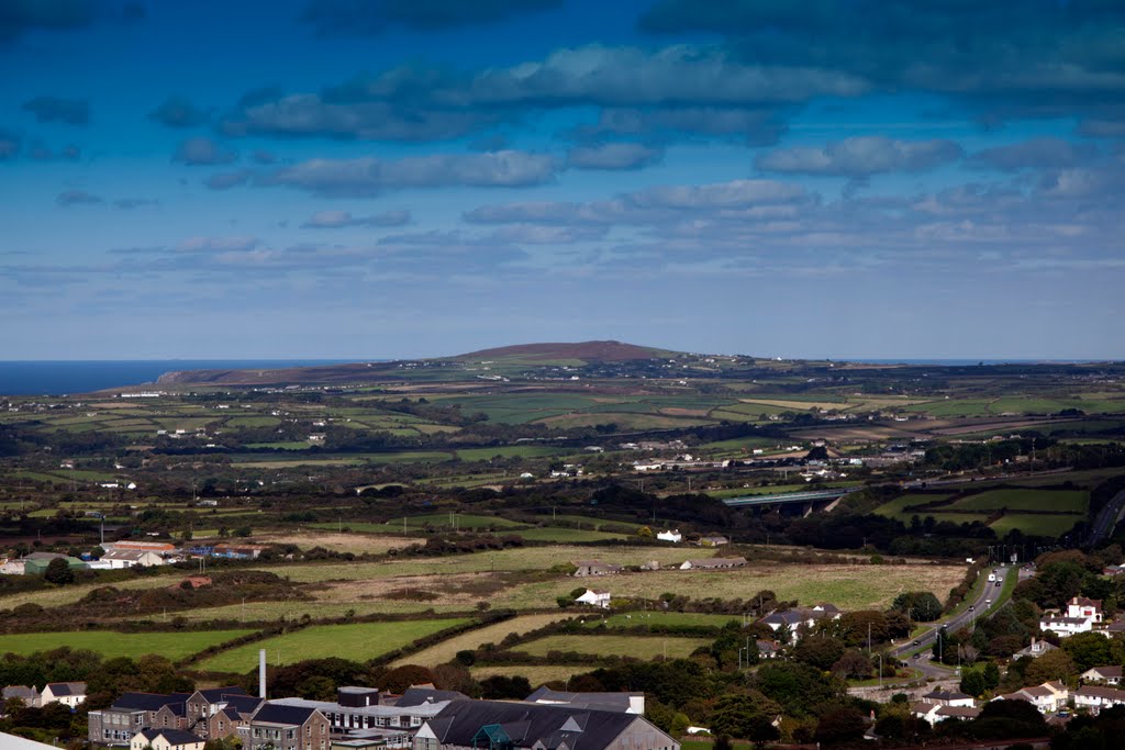 View From Carn Brea by northbynorthwest