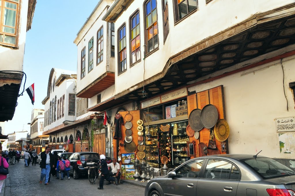 Shops in the Straight Street by roadrunner48