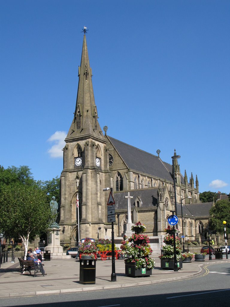 St Mary The Virgin Parish C of E Bury UK.Grade 11 listed building by Peter Downes