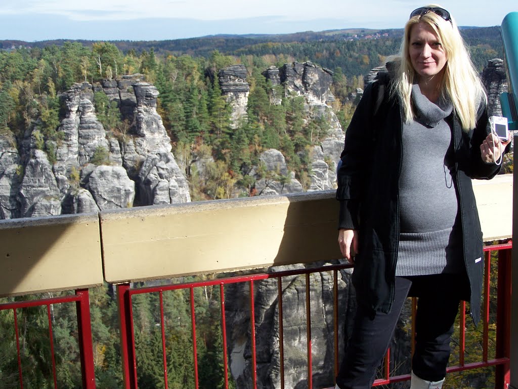 Ein schwangerer Marshmallow auf der Bastei by Padmé