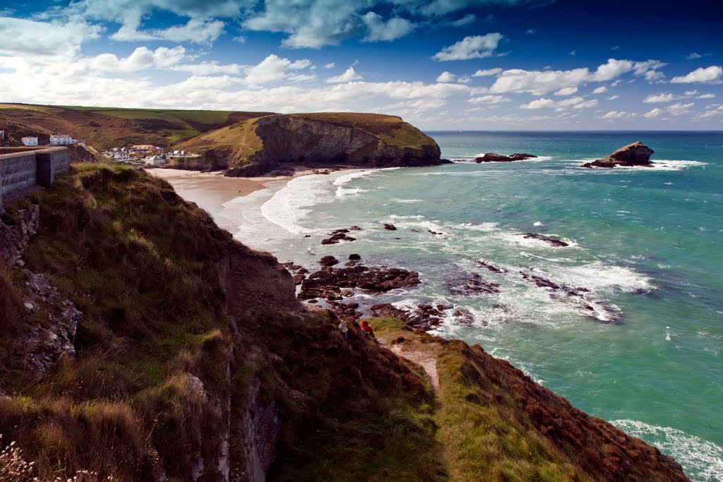 Portreath Beach by northbynorthwest