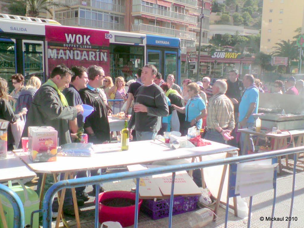 Spanish Sardine Barbecue, Benidorm, Spain by mickaul