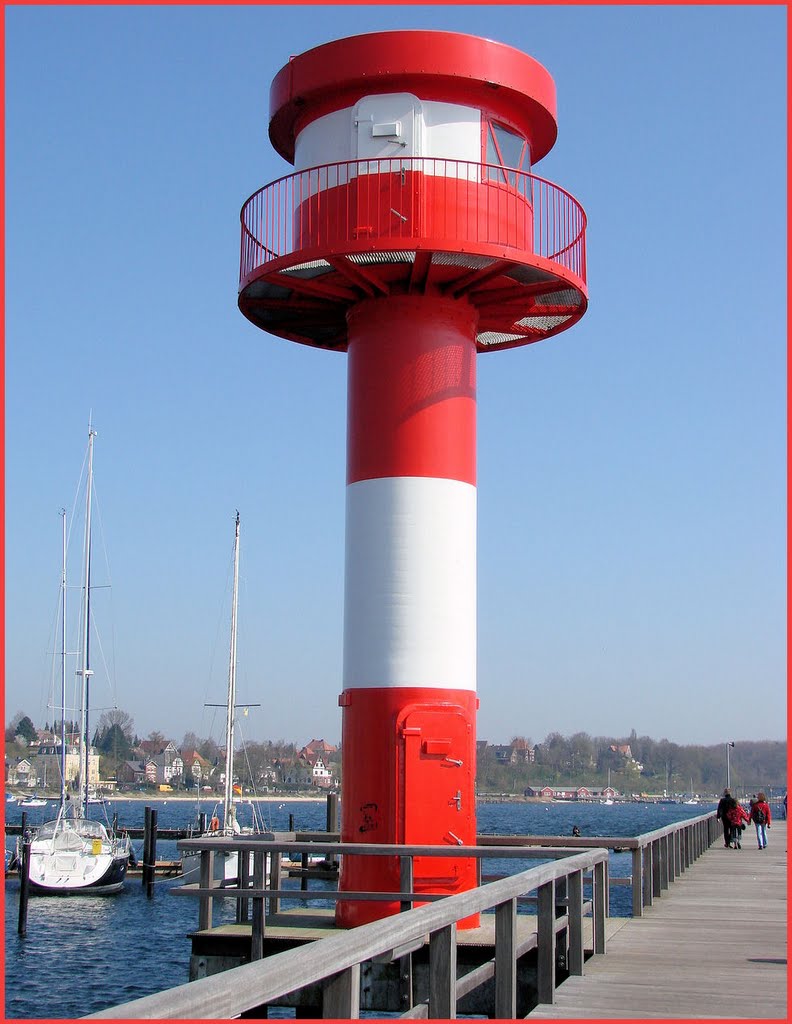 Leuchtturm Eckernförde, April 2009 by Dan-Fan