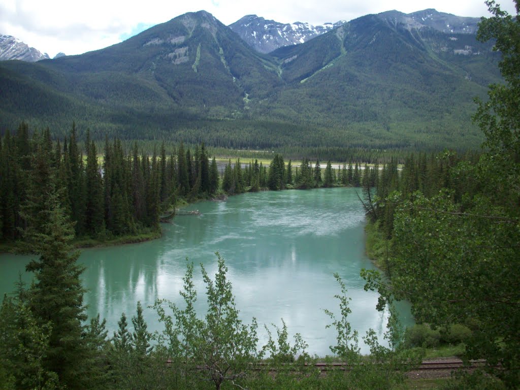 Bow River, Banff National Park by Vanqvr to Tom