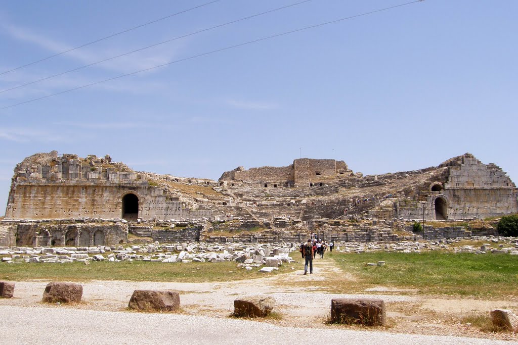 Ancient theatre of Miletos by Bora Arasan