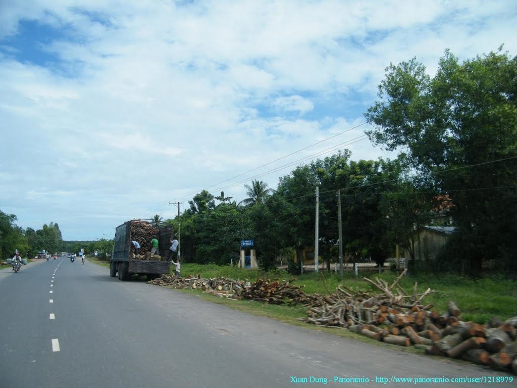 Quốc lộ 22B - National highway - Tân Phong, h. Tân Biên by Vietnam Atlas