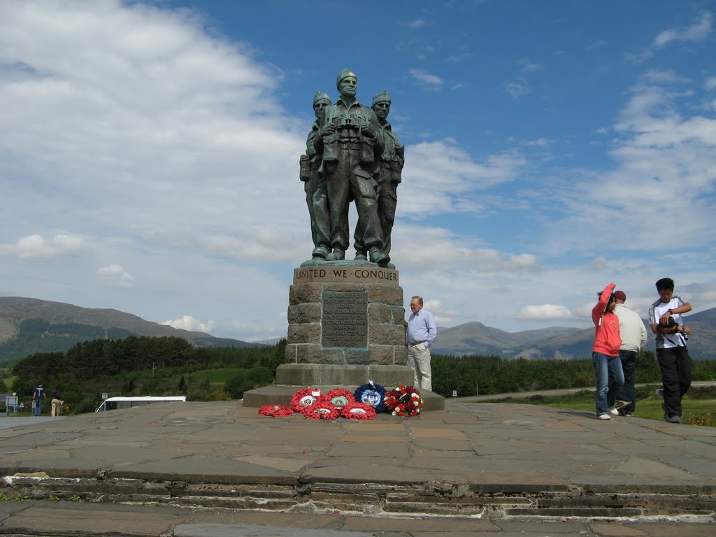 May 2008 - Lochaber, Highland, Scotland. May 2008 - Lochaber, Highland, Scotland. Commando Memorial in the Highlands. by BRIAN ZINNEL