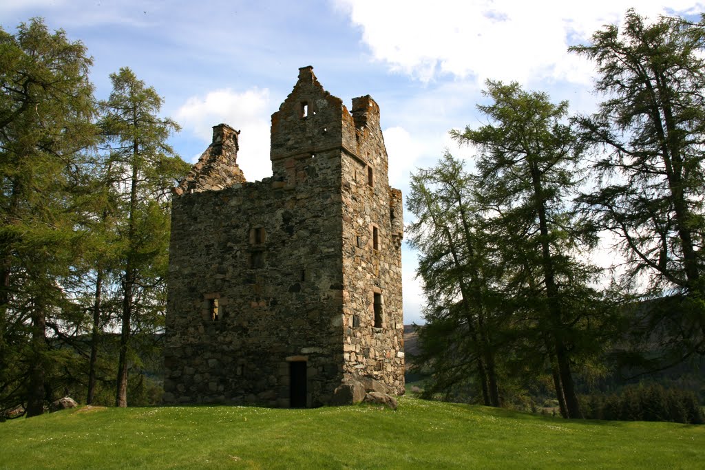 Knock Castle near Ballater by bill cumming