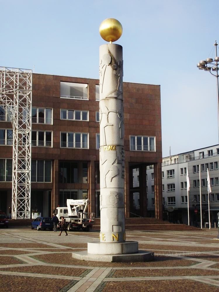 Friedenssäule Dortmund by Courlman