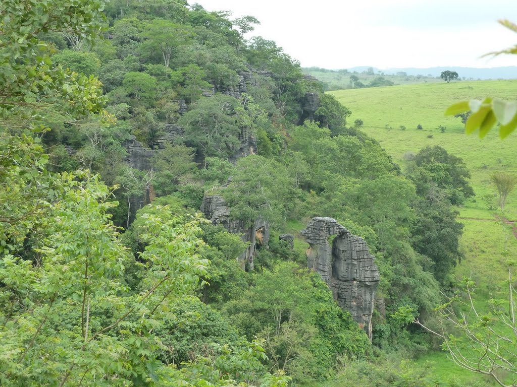 Arco de Pedra no meio da mata by Als Magnvs