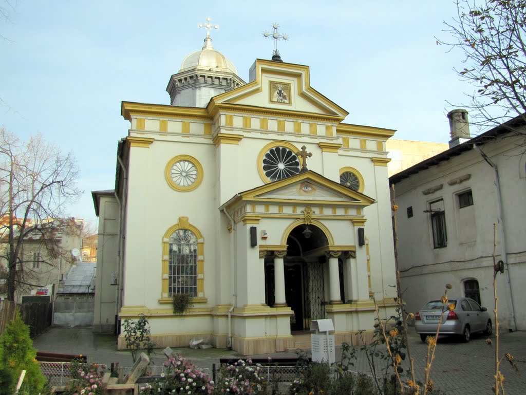 Biserica Sf. Vasile cel Mare, Calea Victoriei. Poză 27.11.2010 by MihaiV74