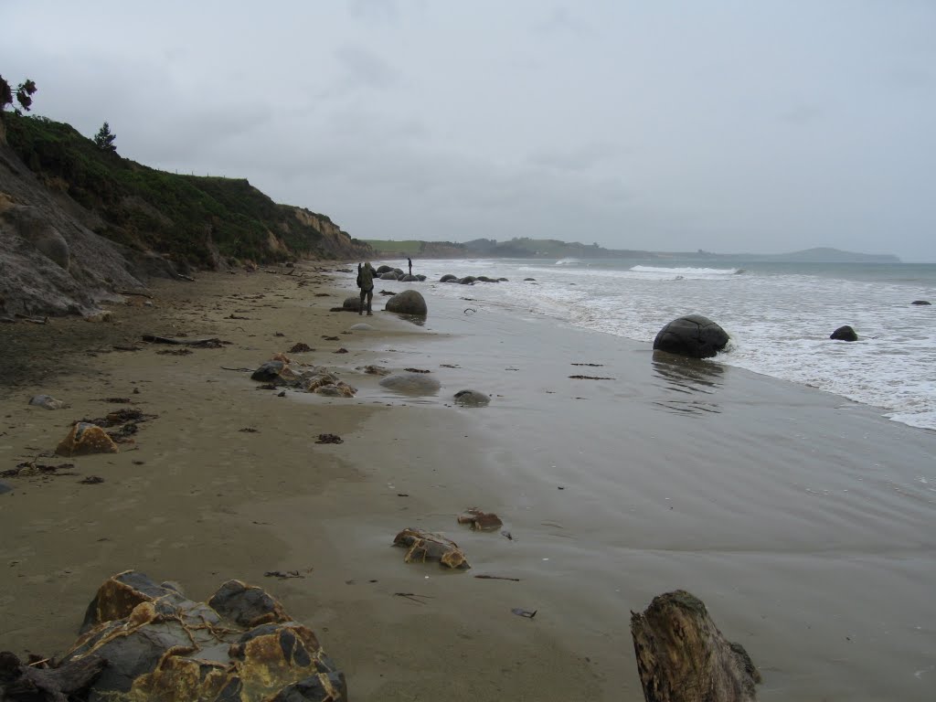 New Zeeland - Canterbury - Moeraki Boulders by Bjarkan