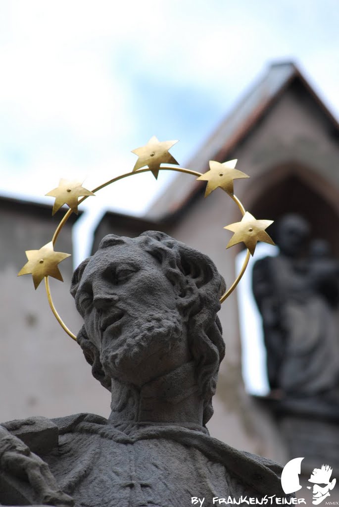 Ząbkowice Śląskie ehem. Frankenstein - Figura Św.J.Nepomucena (obok kościoła św. Anny) by Frankensteiner