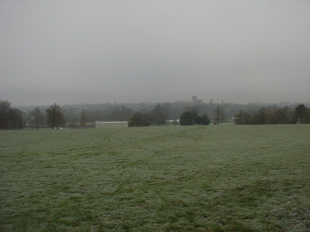 Light dusting of snow Verulam Park - 27/11/10 by Paul HART