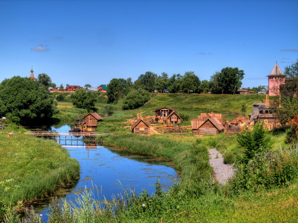 РусЬ времен "Раскола" (декорации к фильму) by Михаил Лазарев