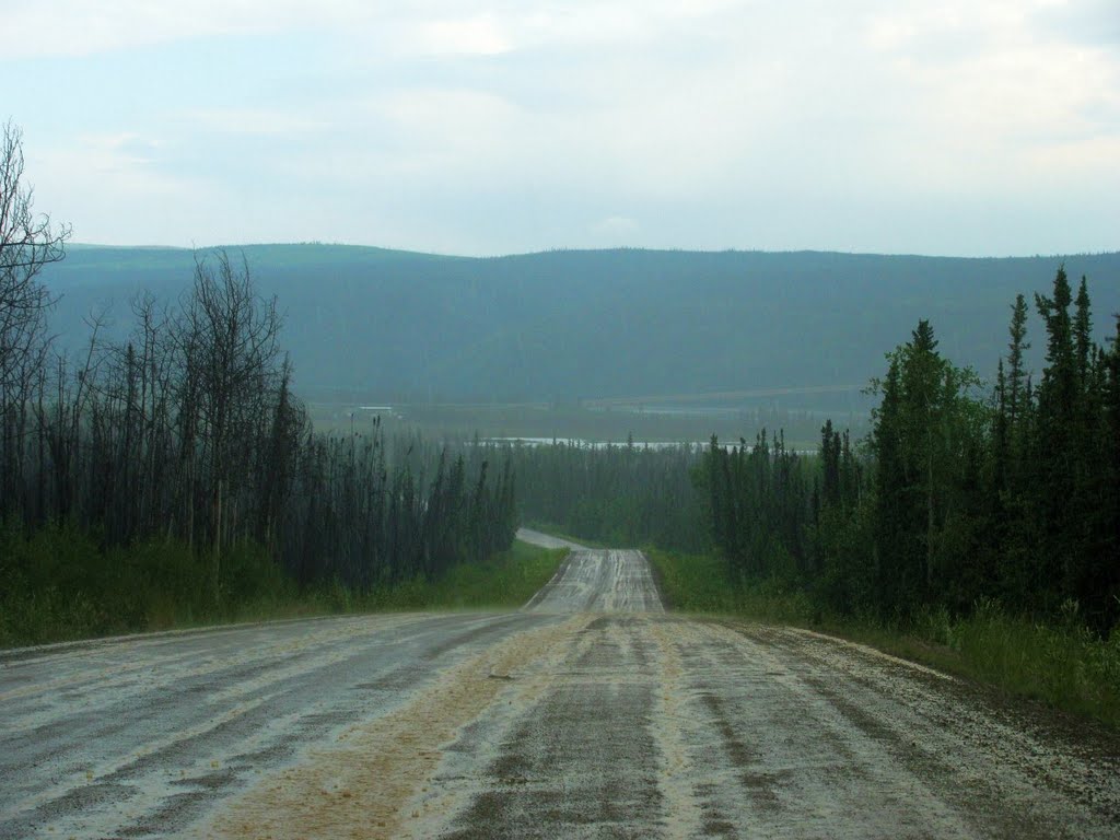 2010-07-01 - Summer Rain on the Dalton - approaching Yukon River, looking SE. by deanstucker