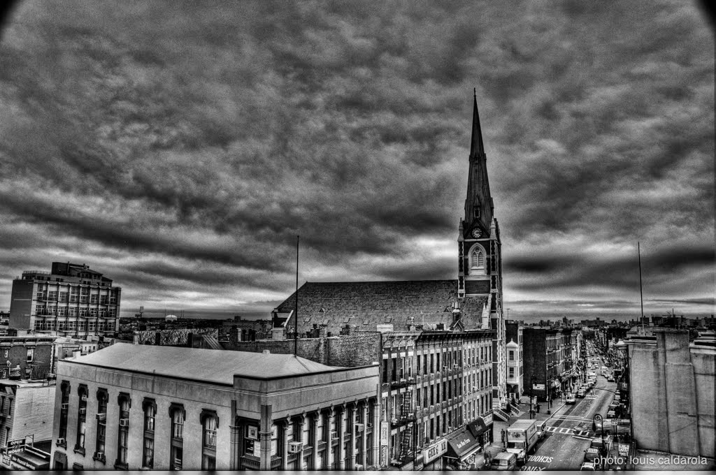 Rooftop view of St. Anthony of Padua by lcaldarola