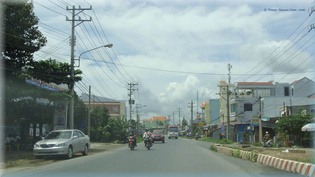 Quốc lộ - 80 - National road by Thắng Nguyễn Xuân