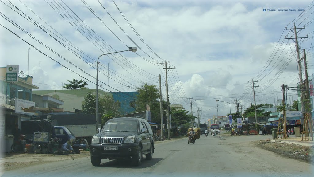 Quốc lộ - 80 - National road by Thắng Nguyễn Xuân