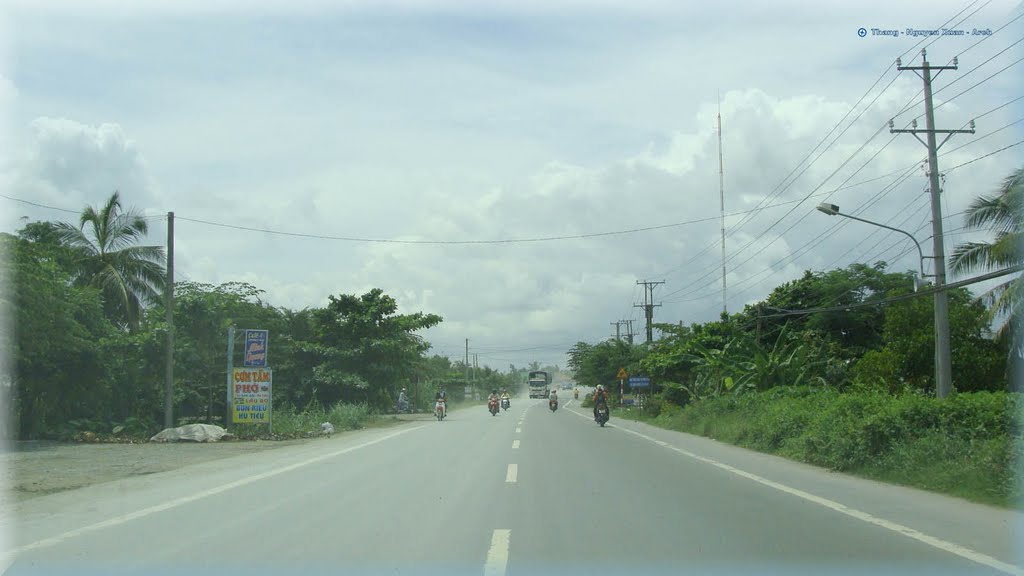 Quốc lộ - 80 - National road by Thắng Nguyễn Xuân