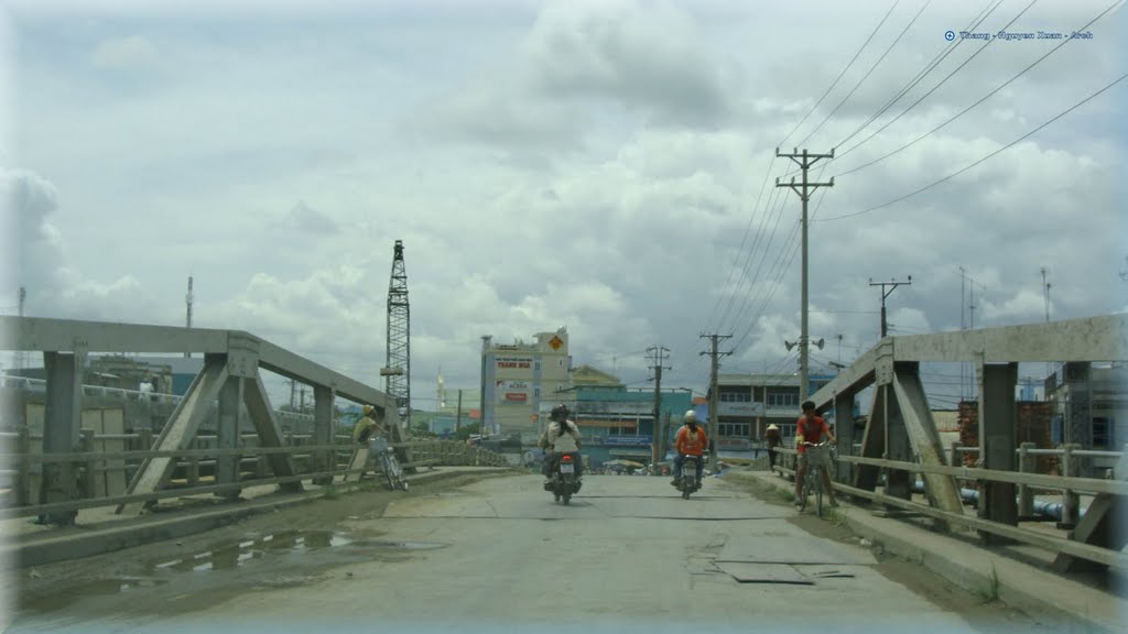 Cái Tàu Bridge by Thắng Nguyễn Xuân