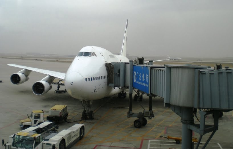 Landing in beijing capital airport by beh108