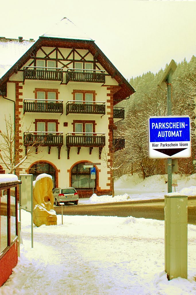 Hier Parkschein lösen by oberknecht