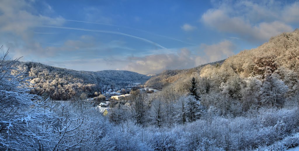 Winterliches Wiesenttal by Wolfgang Streit