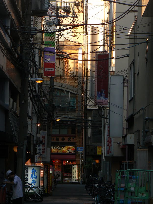 Osaka street by Martin Bretschneider