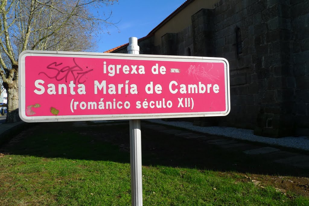 Igrexa de Santa María de Cambre by Nenúfar