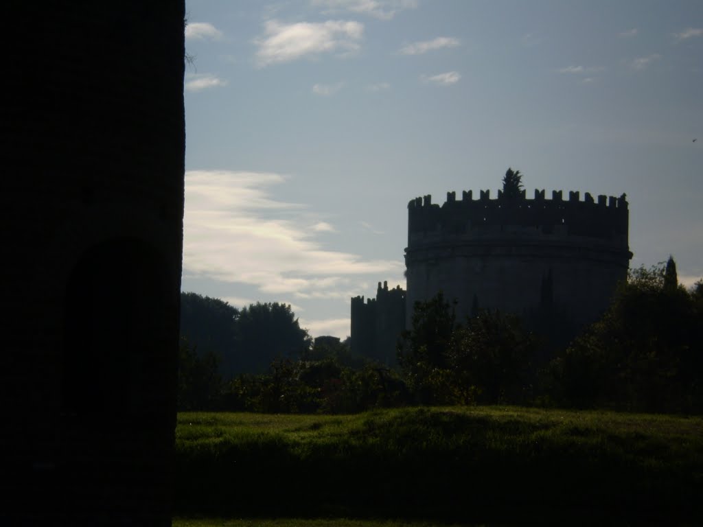 Castra Caetani, vista da Vila de Maxêncio by Als Magnvs