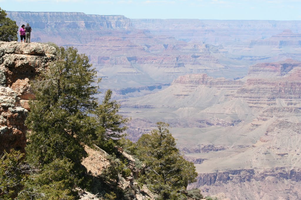 Vista del gran cañon del río Colorado by R Melgar