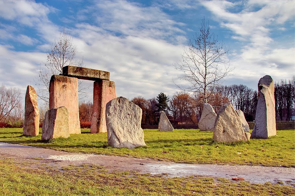 Strakonické Stonehenge by Jiří Bureš