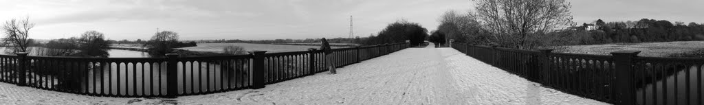 Trent Bridge In The Snow by EasyRiderz