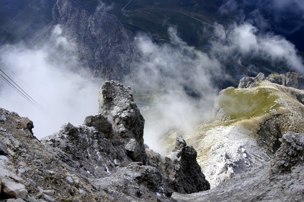 Dolomiti in clouds by FRAM