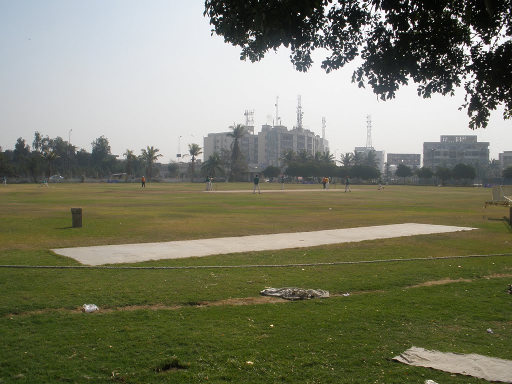 UBL Sports Complex Cricket Ground by Kh. Ikram Hussain