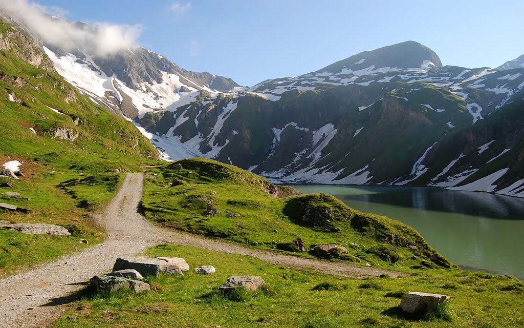 Großglockner Stausee by Hans J.S.C. Jongstra