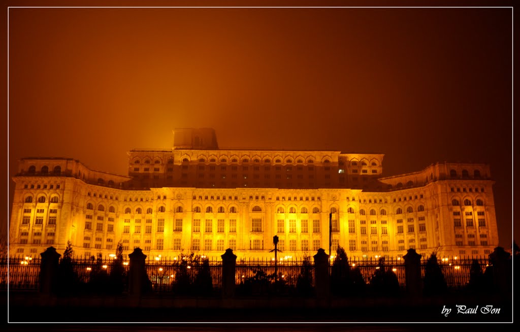 Parliament Bucharest Romania by Paul Ion™