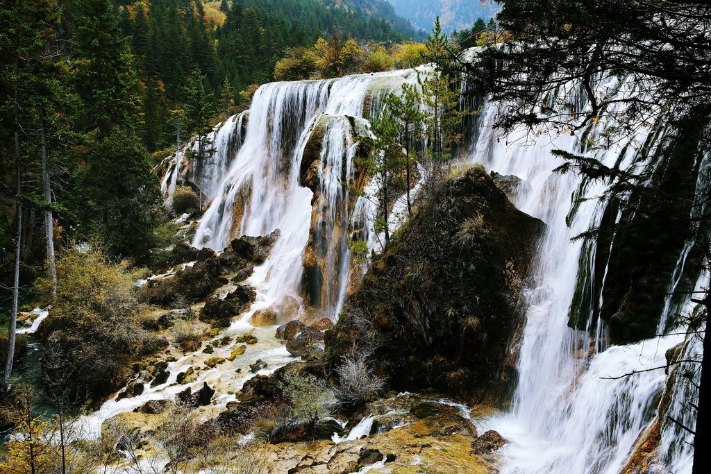 Jiuzhaigou, Aba, Sichuan, China by zhouxin