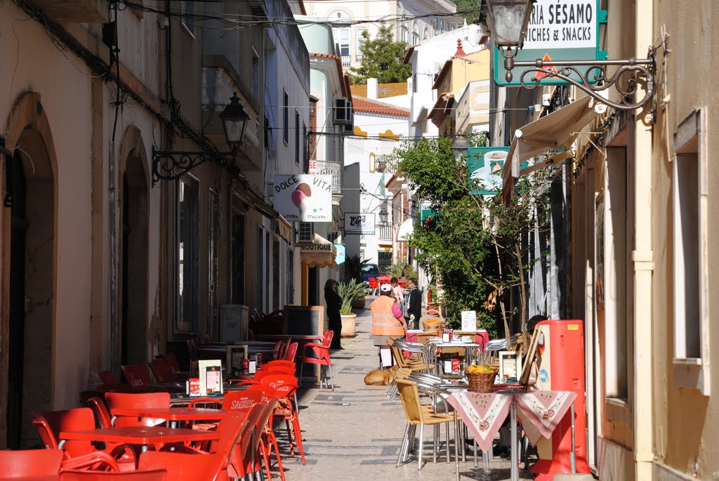 Street in Silves by Robert Camp