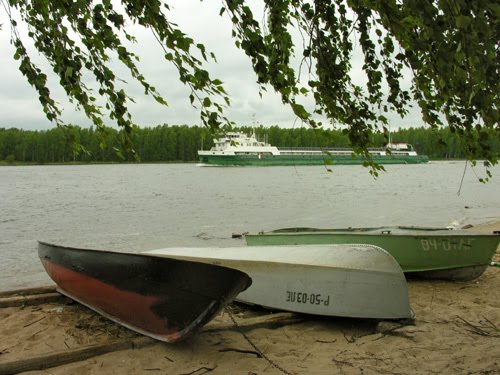 View to Maly Vysotsky island in Tranzund strait by IPAAT