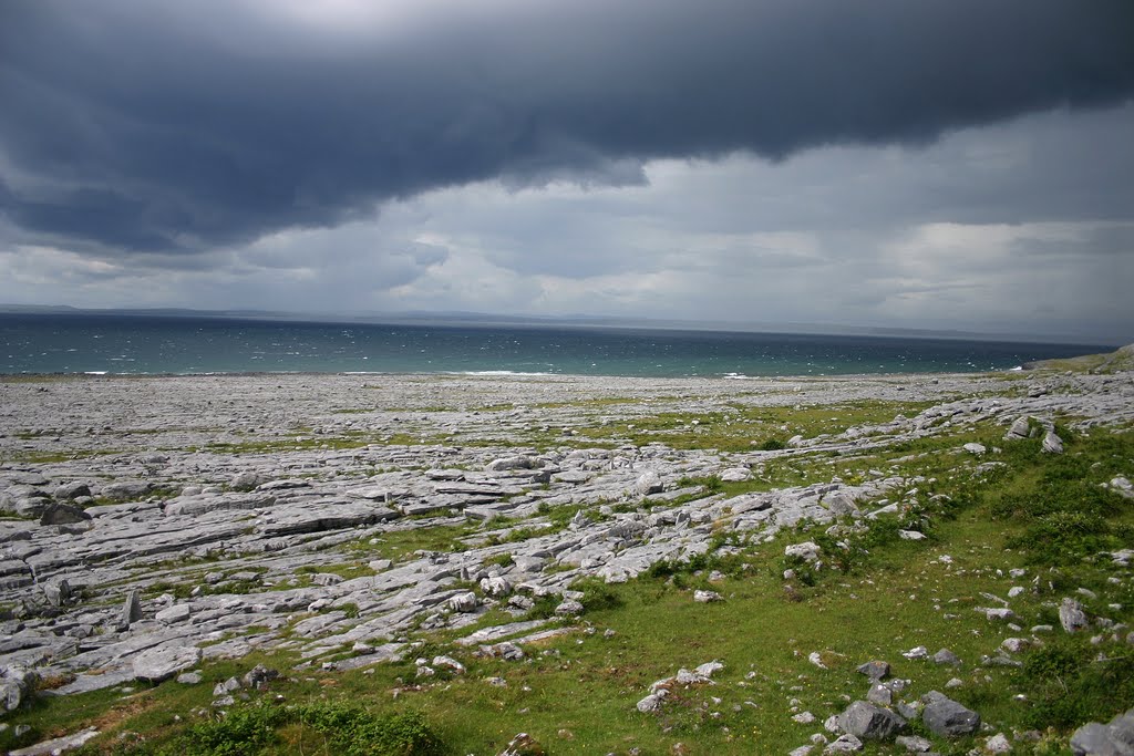 Burren - Galway Bay view by Jiri Tr