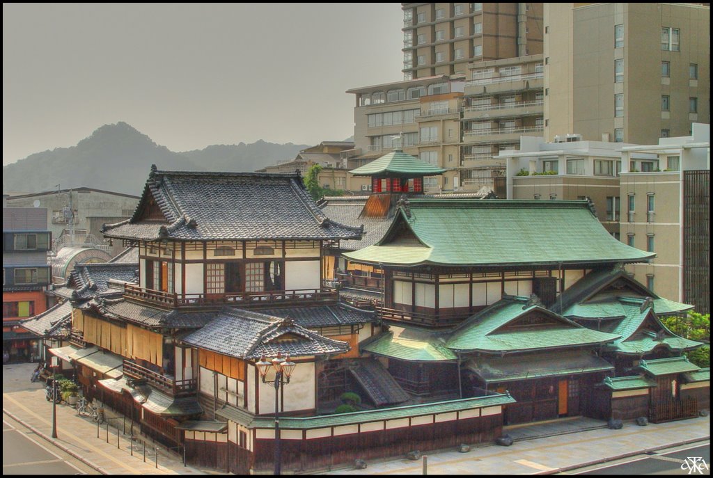 The public bath house of Dogo Onsen by ANDRE GARDELLA