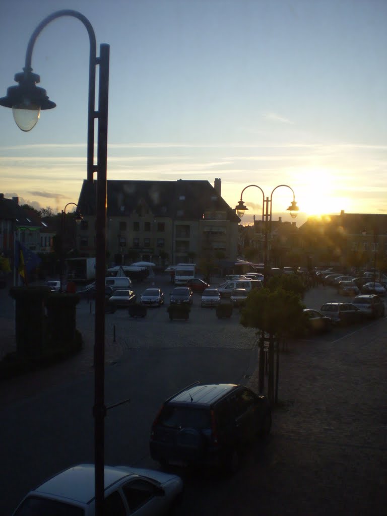 Market place Lichtervelde@sunset by Mathias/foto