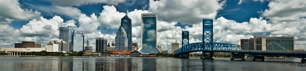 Jacksonville Skyline HDR by Soxrule19181