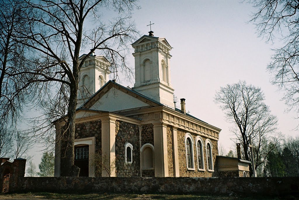 Pušmucova - catholic church built in 1852 (designed by Parako) and consecrated on 4th October 1852 by father Romual Ludanski. In the second half of 19th c. longtime rector was Józef Szarniewski. by BarbaraAnna