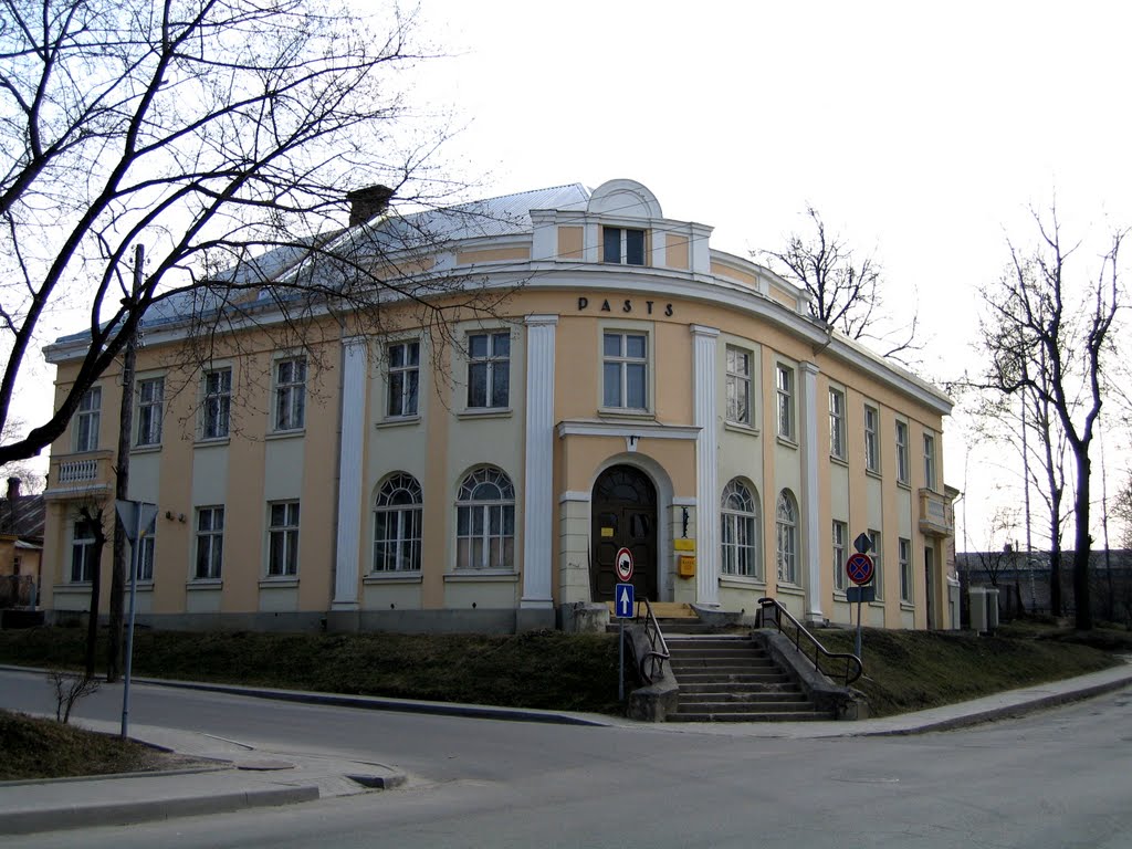 Ludza (Lucyn) - the post office built in 19th c. by BarbaraAnna