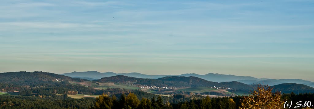 Bayrischer Wald Panorama by Manipulated