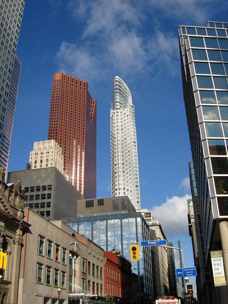 Front Street Toronto by Christian Bouvier